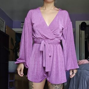 Princess Polly romper purple size 2